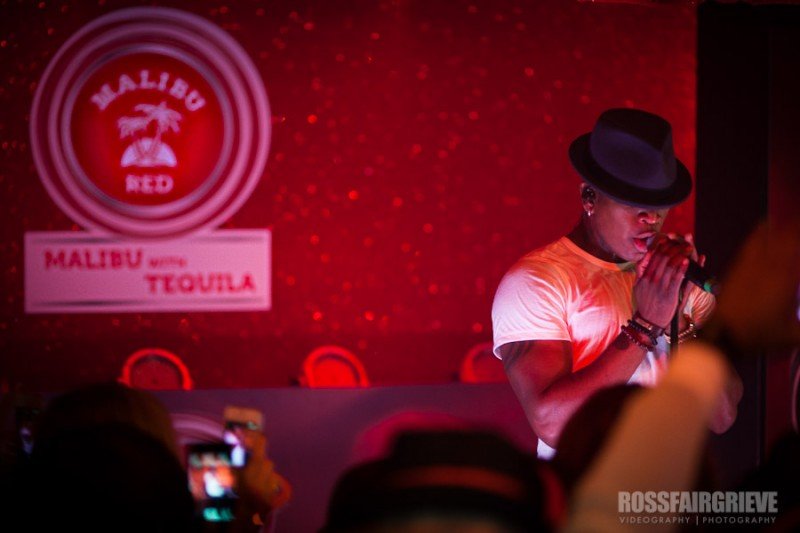 Ne-Yo Perfoms at UK launch of Malibu Red